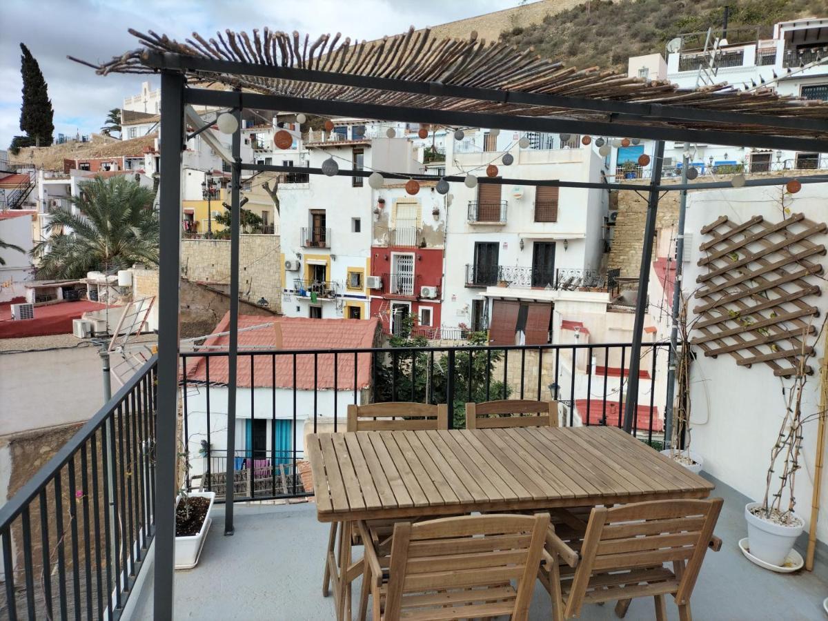 Private Terrace-Romantic-Sea, Castle Views-Central Alicante Extérieur photo