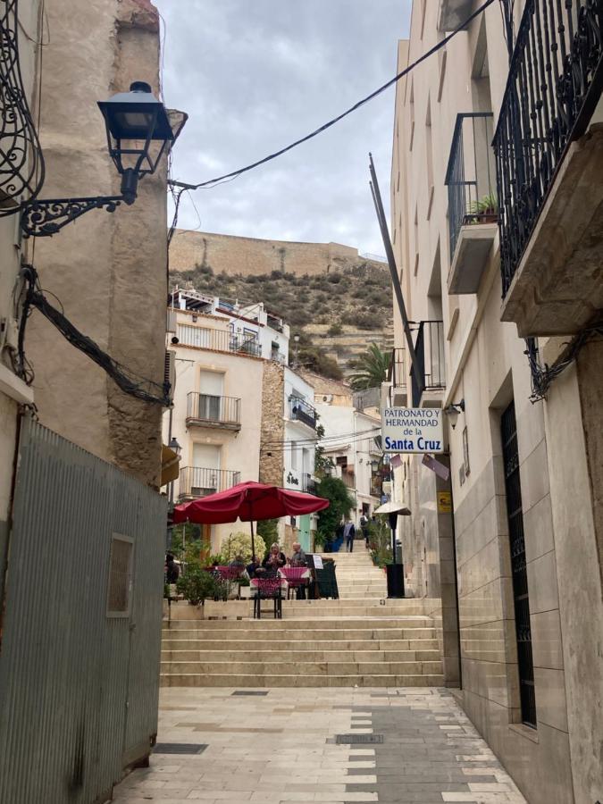 Private Terrace-Romantic-Sea, Castle Views-Central Alicante Extérieur photo